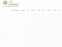 Tablet Screenshot of liveliving.org